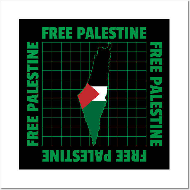 Free Palestine 04 Wall Art by duterme